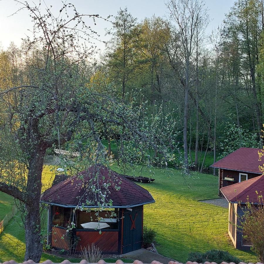 Spreewaldpension Glatz Myšyn Exterior foto